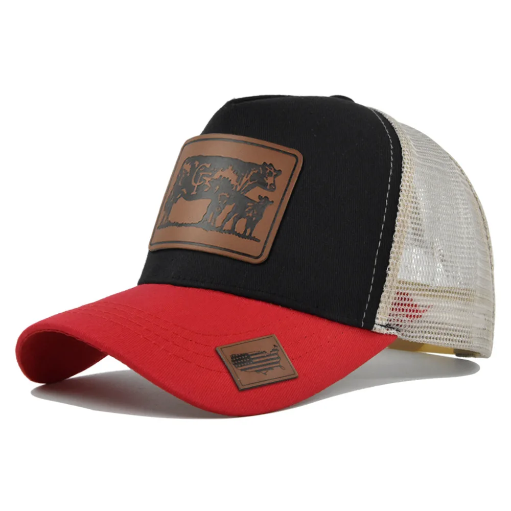 Luxury Bull Embroidered Snapback Cap - Unisex Stylish Rancher Hat