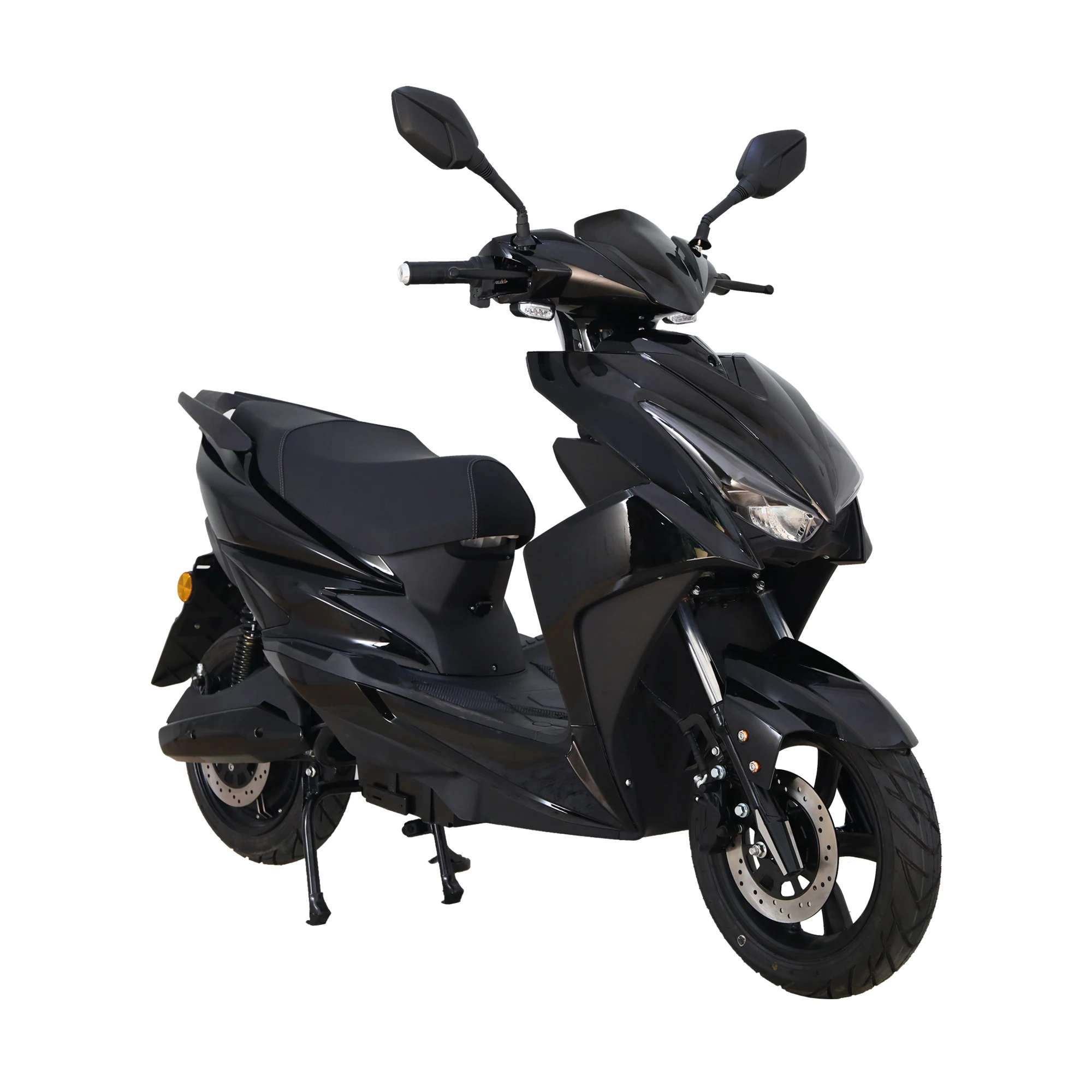 72V Lithium / Lead Acid Electric Motorcycle for Adults CKD/SKD 1500W 2000W With Disc Brake Electric Scooter