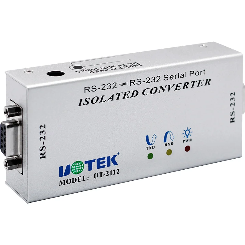Uotek Industrial Grau Rs232 Bits de Sinal Completo Isolado Conversor Rs232 Adaptador Ut-2112 Conector Isolamento - Imagem 3