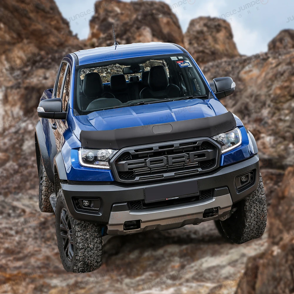 Bonnet Bra For Ford Ranger - Raptor From 2022 Stone Chip Protection Hood Bra