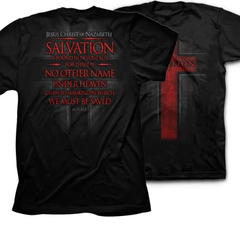 Men's Salvation Cross Christian T-Shirt