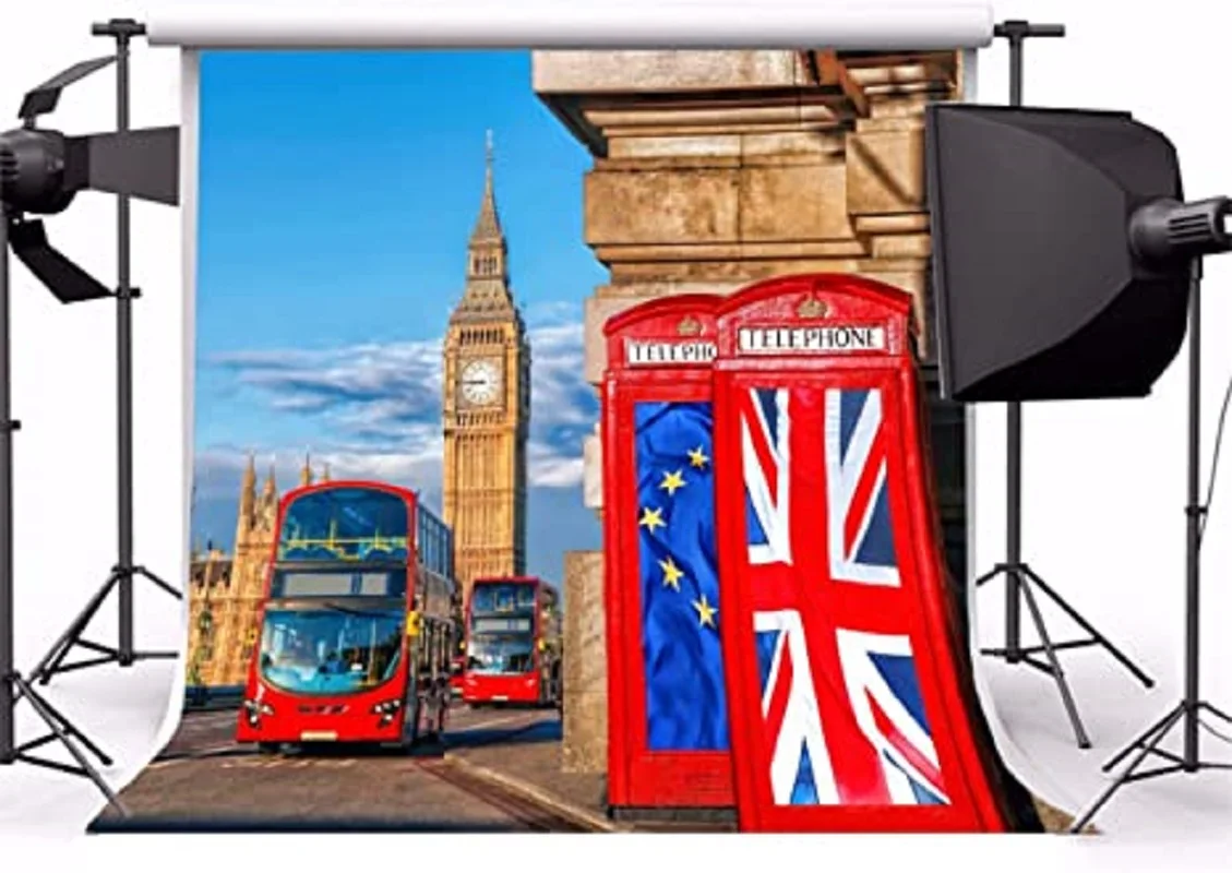 Big Ben Fotografia Sfondo Per London Bridge Clock Tower Red Bus Photo Booth Sfondo Inghilterra Landmark Building Travel