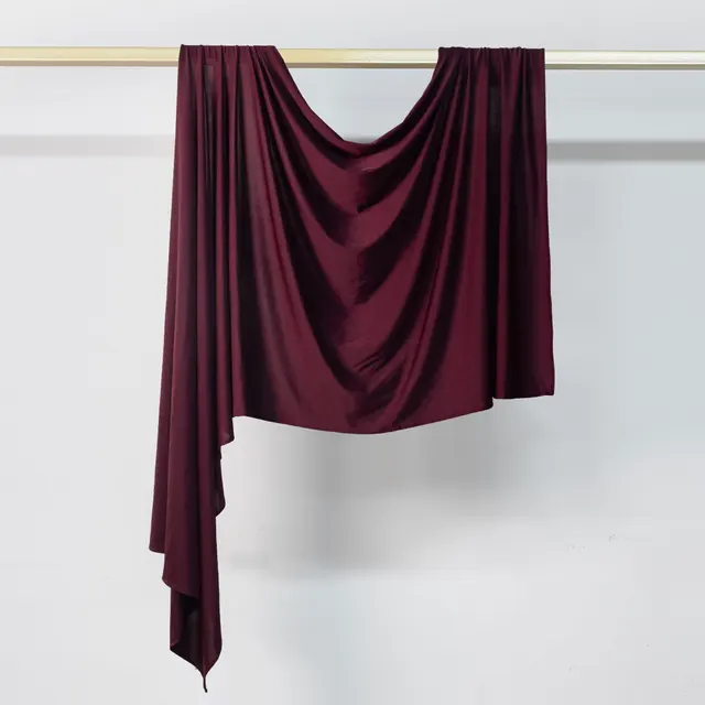 Nouveau Hijab en Jersey Liquide Premium, Châle, Foulard de Malaisie, Coiffes, Turbans de Mode Musulmane pour Femmes, Turban Ramadan Hijabs
