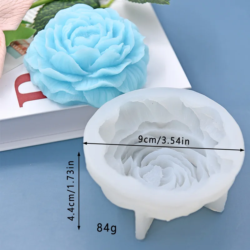 Large Peony Flower Silicone Mould Baking DIY Cake Molds