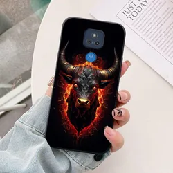 Sleek Silicone Protective Case for Motorola G Play 2021 - Fashionable TPU Back Cover Bumper (TW01DMN)
