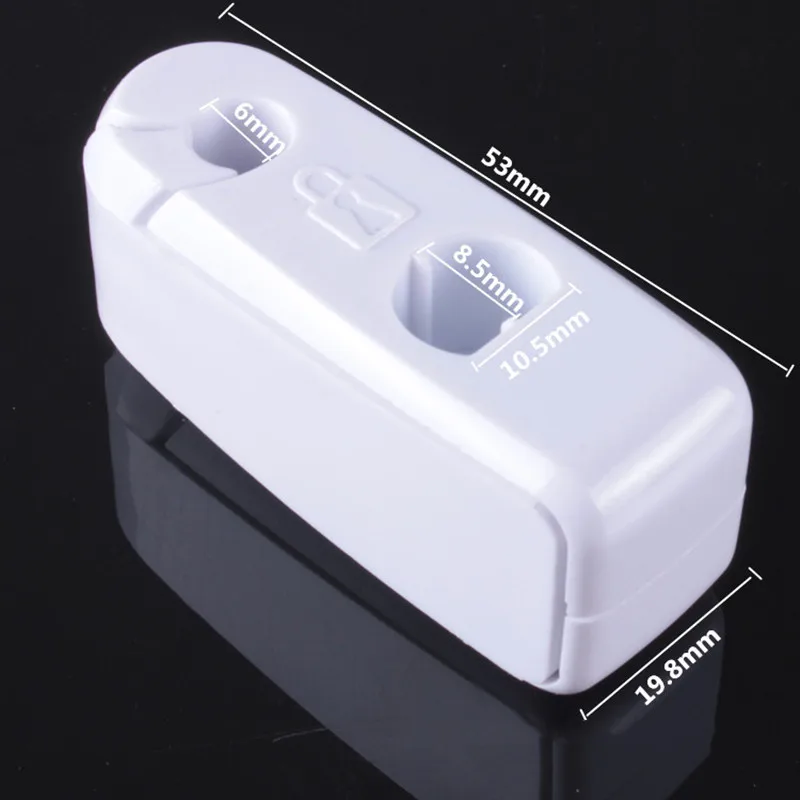 50 Piecs EAS Strong Magnetism Anti-Theft Hook Stop Locks For Display In Retail Shop Supermarket White/Black
