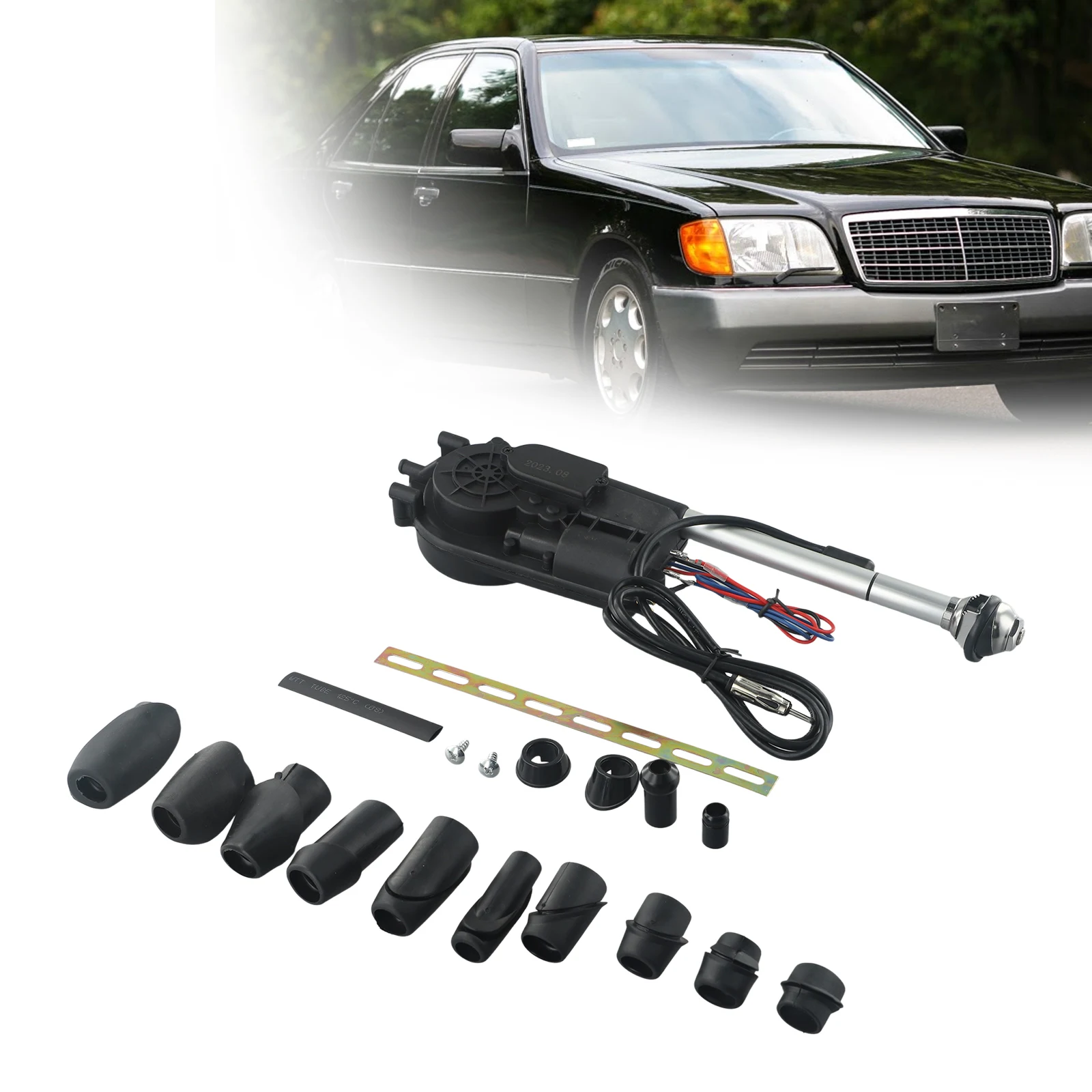 

Antenna Kit For MercedesBenz W140 W126 W124 W201 Car Power Antenna Replacement Kit 12V AM/FM Auto Motor Power Antenna Kit