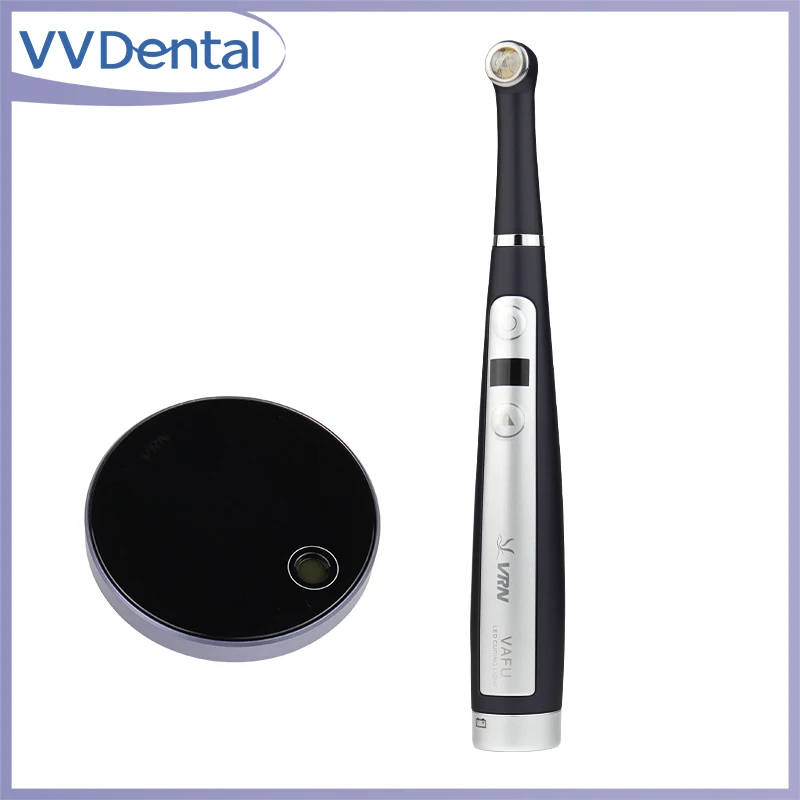 3200mW/cm² VAFU Dental LED-Polymerisationslampe Metallgehäuse Karies-Detektor 1-Sekunden-Komposit-Harz-Aushärtung