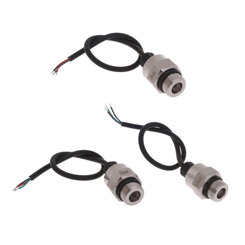 3/8 Pressure Transducer Sensor Pressure Sensor 1% Accuracy Input 5V Output 0.5-4.5V for Water Oil pressure sensor module