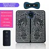 EMS Electric Foot Massager Pad Pulse Massage Patch Relief Pain Relax Feet Neck Back Acupoints Massage Improve Blood Circulation 3