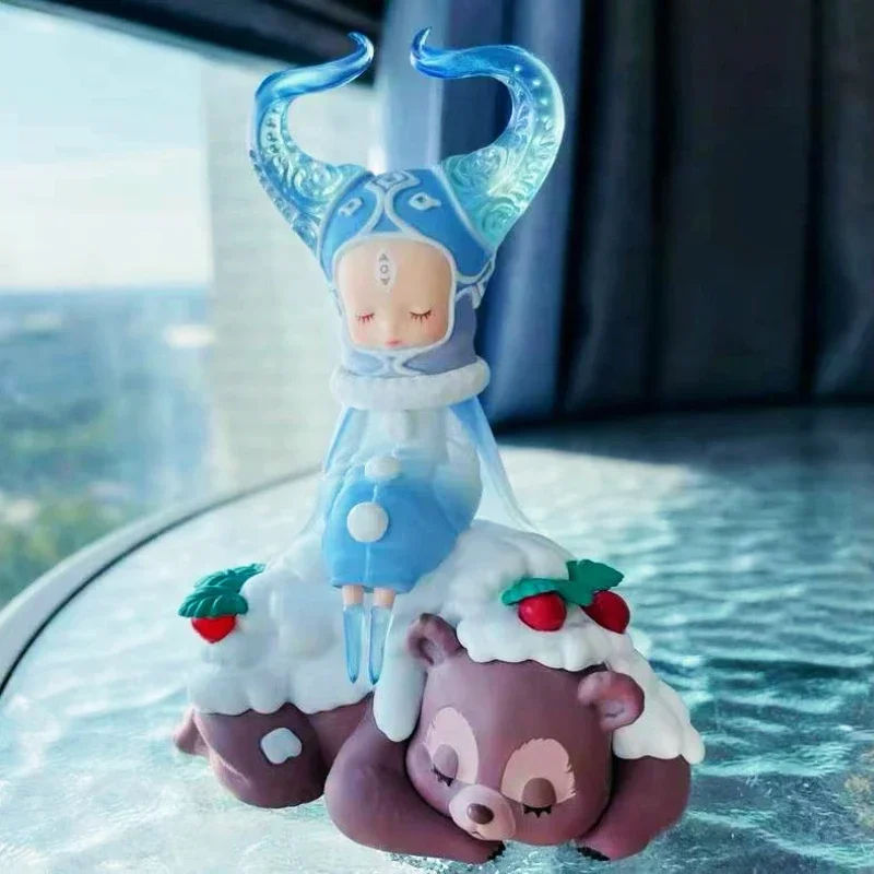 

Фигурка зимней страны чудес Gumon, 4 поколения, фигурка с подтверждением стиля, снеговик, сказочный эльф, экшн-фигурка, игрушка, украшение, подарок жене, подруге