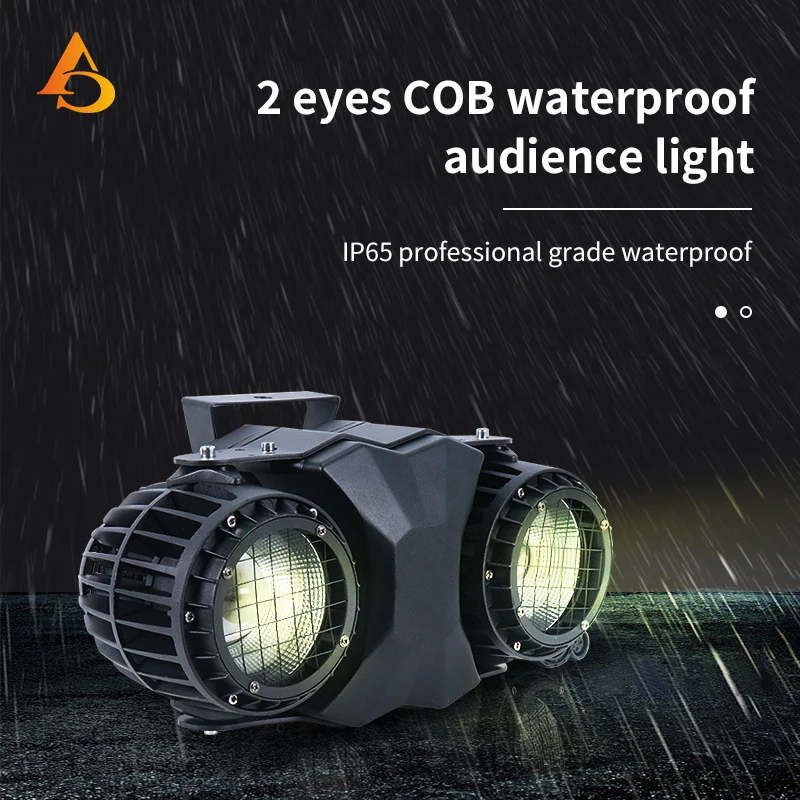 200W COB DMX 2x100w bianco freddo/bianco caldo impermeabile controllo blinder DJ attrezzatura da discoteca bar attrezzatura professionale per matrimoni - immagine 2