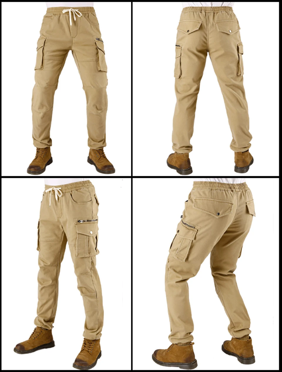 플러스 벨벳 오토바이 바지 남성용 겨울 방풍 보호 따뜻한 라이딩 기어 보온 작업 바지