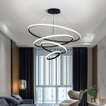 LED Ring Pendant Chandelier 1