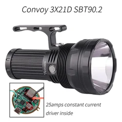 Convoy 3X21D SBT90.2 21700 flashlight, Constant current version