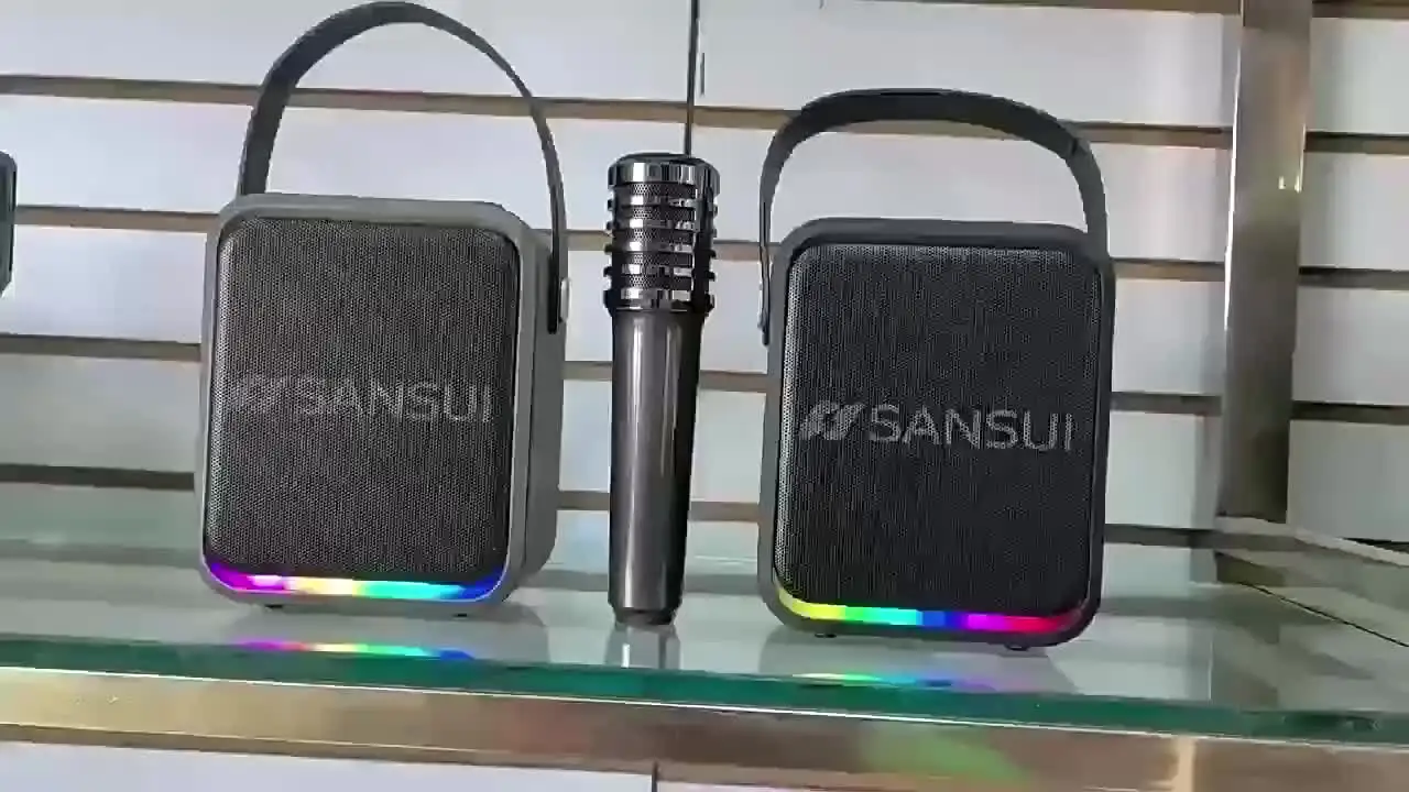 Стерео Bluetooth-динамик Shanshui T91 с AUX-микрофоном 60 Вт