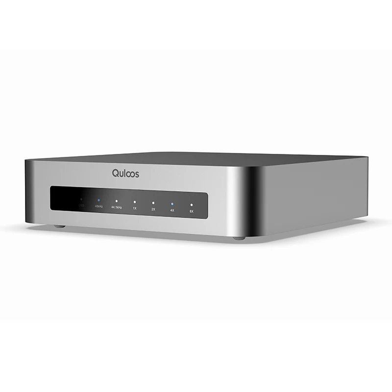 Quloos QLS QU02 USB Bridge USB Digital Audio Interface to SPDIF AES/EBU I2S Support for Connected Cars DSP