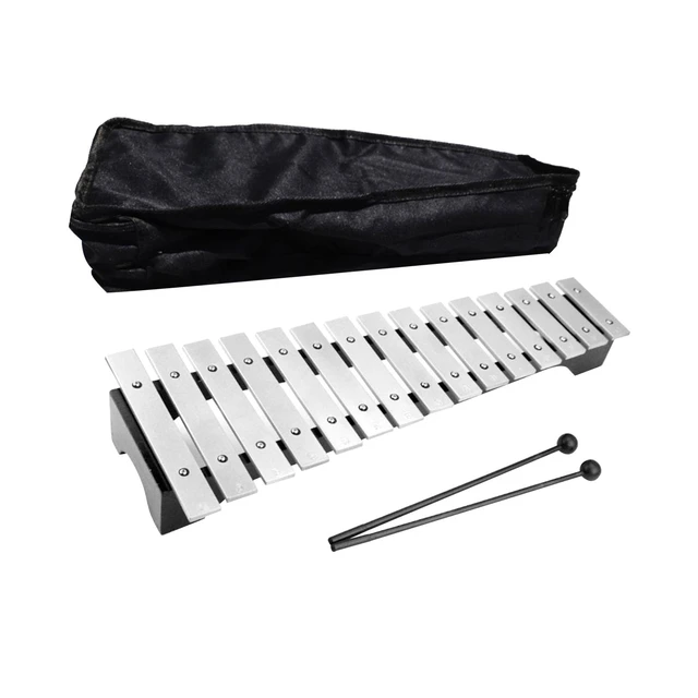 15 Note Metal Xylophone Music Instrument Toy Glockenspiel Xylophone for  Kids and Adult