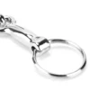 Snaffle Bits Keychain Zinc Alloy Pelham Keychain Single Connector Horse Bit Key Knot Snaffle Bits Keychain Horse Bits Keychain 3