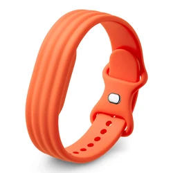 Sport Breathable Silicone Loop Strap - GoogleFitbit Air (03 orange)