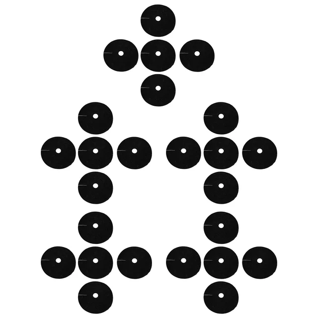 20 Db Gyomlálószövet-Kiegészítők Mezőgazdasági Akadályok Talajtakaró Nem Szőtt Kertészeti Kiegészítő Fa Védőszőnyegek - Image 3