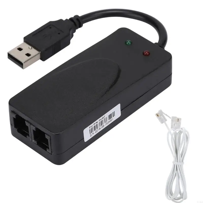 F3ke Fax Modem Single / Dual Port USB2.0 56K Modem externe Pilote pour gagner 7/8/10 / XP