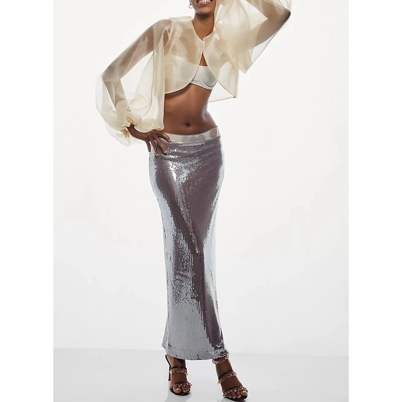 Women's Sheer Mesh Y2k Shrug Organza See Through Bolero Cardigan Crop Puff Long Sleeve Open Front Shawl Cape Shoulder Cover-ups 4