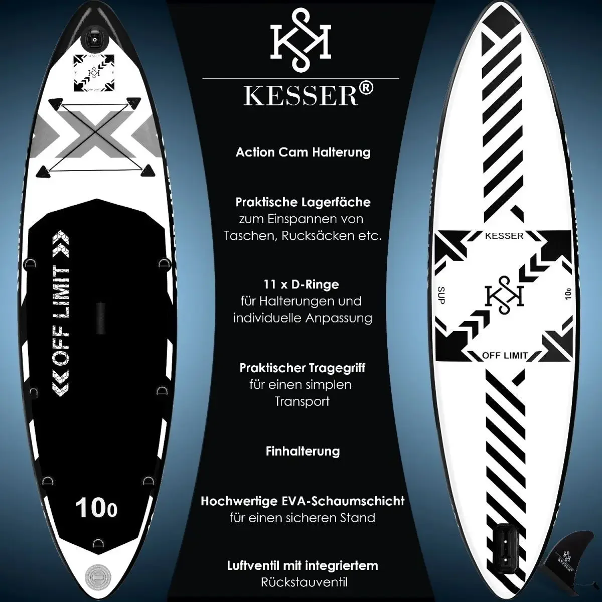 Standing Inflatable Paddle Board Surfboard Cruise Version Double Layer Thickened Brushed Wear-resistant Non-slip Beginner - Image 6
