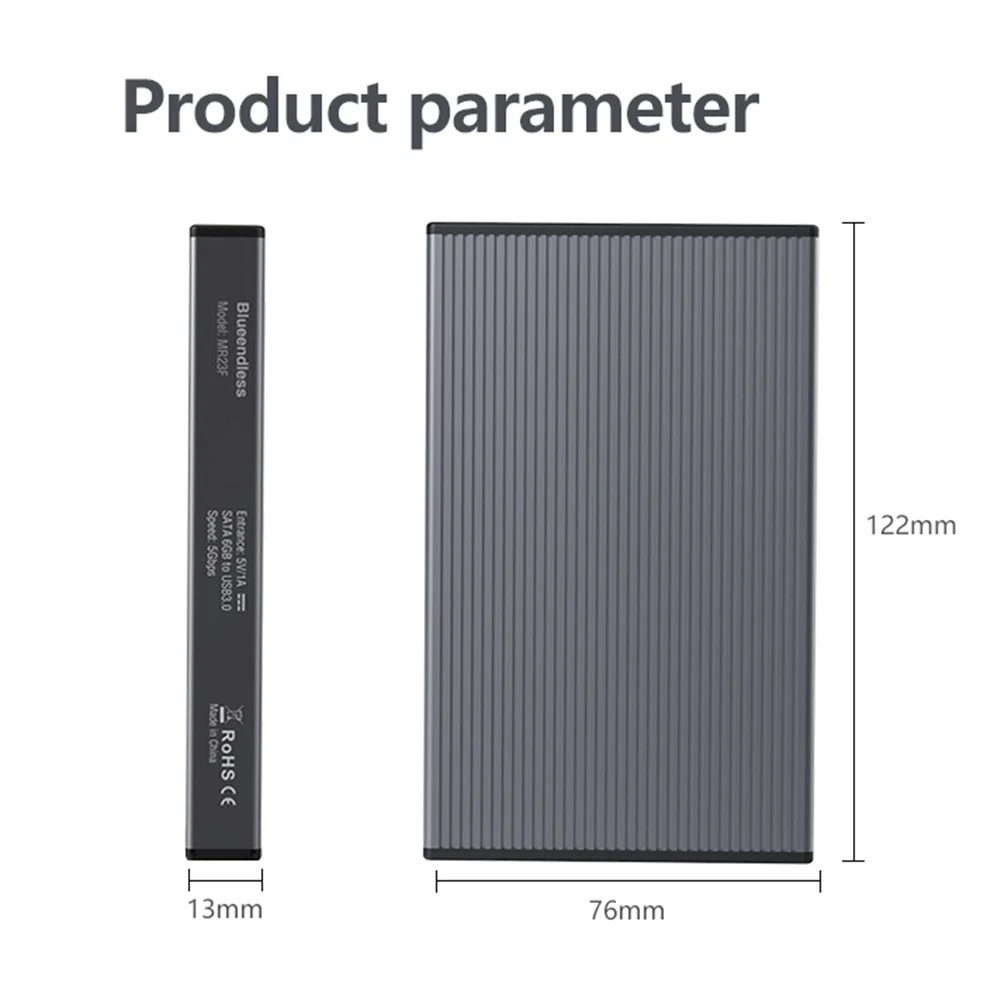 HDD ̽ 2.5 SATA-USB 3.0  ,  ϵ ũ ڽ, 2.5 ġ HDD SSD