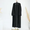 New Dubai Muslim kaftan Abayas Women Dress Tassel Open Kimono Long Coat Jalabiya Modest Islam Clothing Saudi Robe Turkish Arabic