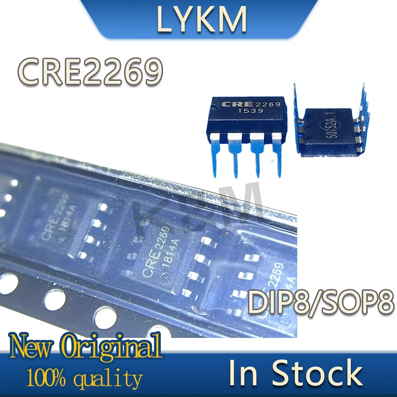 

10/PCS New Original CRE2269 DIP8 SOP8 LCD power management chip In Stock