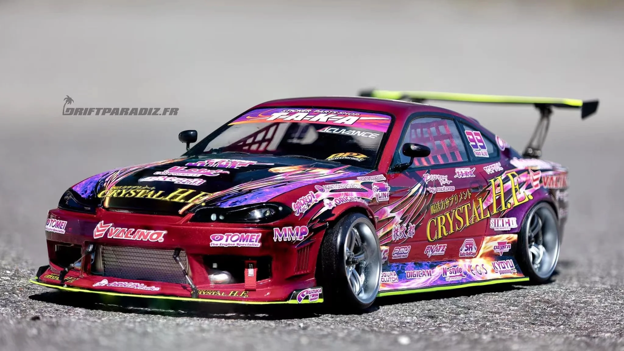 

Добавка Niss * n S15 Alivehoon Nakamura, дрифт оболочка, ограниченный выпуск с лаком