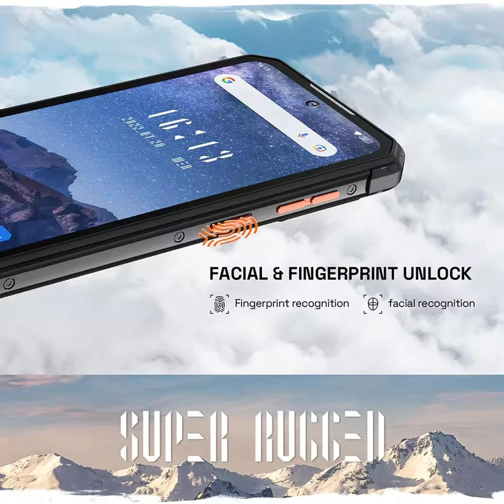 IIIF150 B1 Pro Rugged Phone 6.5" FHD+ Display Octa-core 20MP Night Vision 6GB RAM+128GB ROM 10000mAh Android 12 Smartphone 6