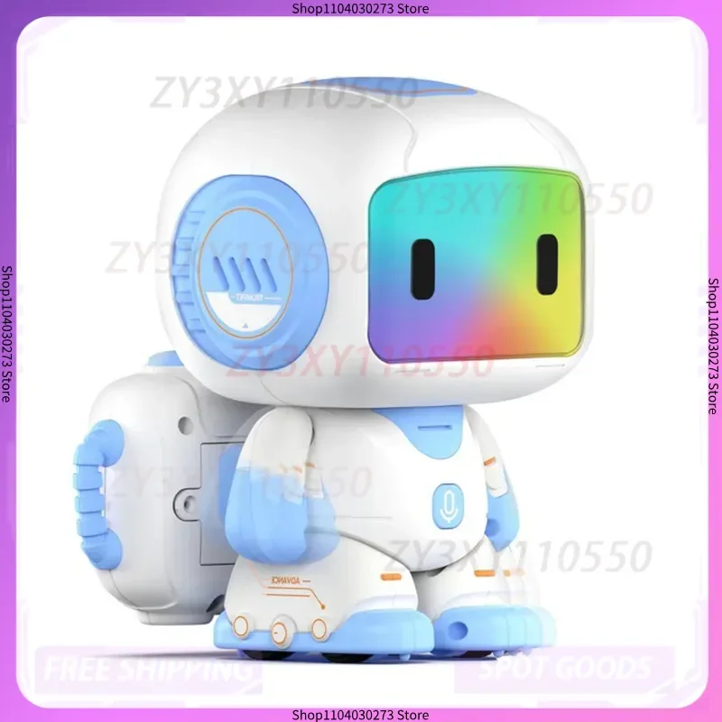 Mobot 스마트 로봇 원격 제어 터치 유도 녹음 다기능 프로그래밍 가능 음악 댄스 Led 조명 취미 장난감 실내