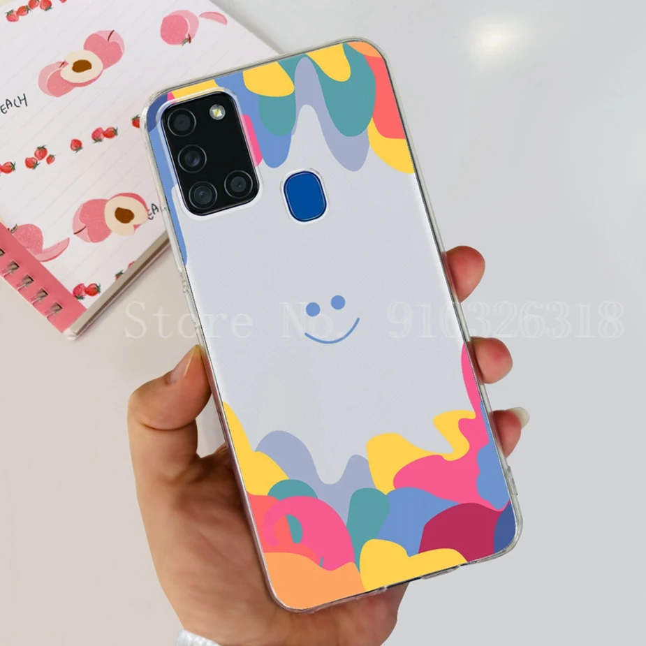Stylish Painted Soft Slim Phone Case with Bumper