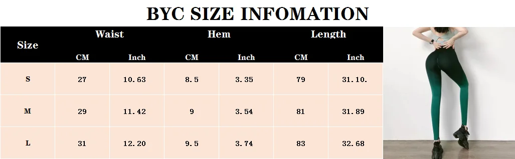 Women's High Waist Gradient Seamless Yoga Fitness Leggings