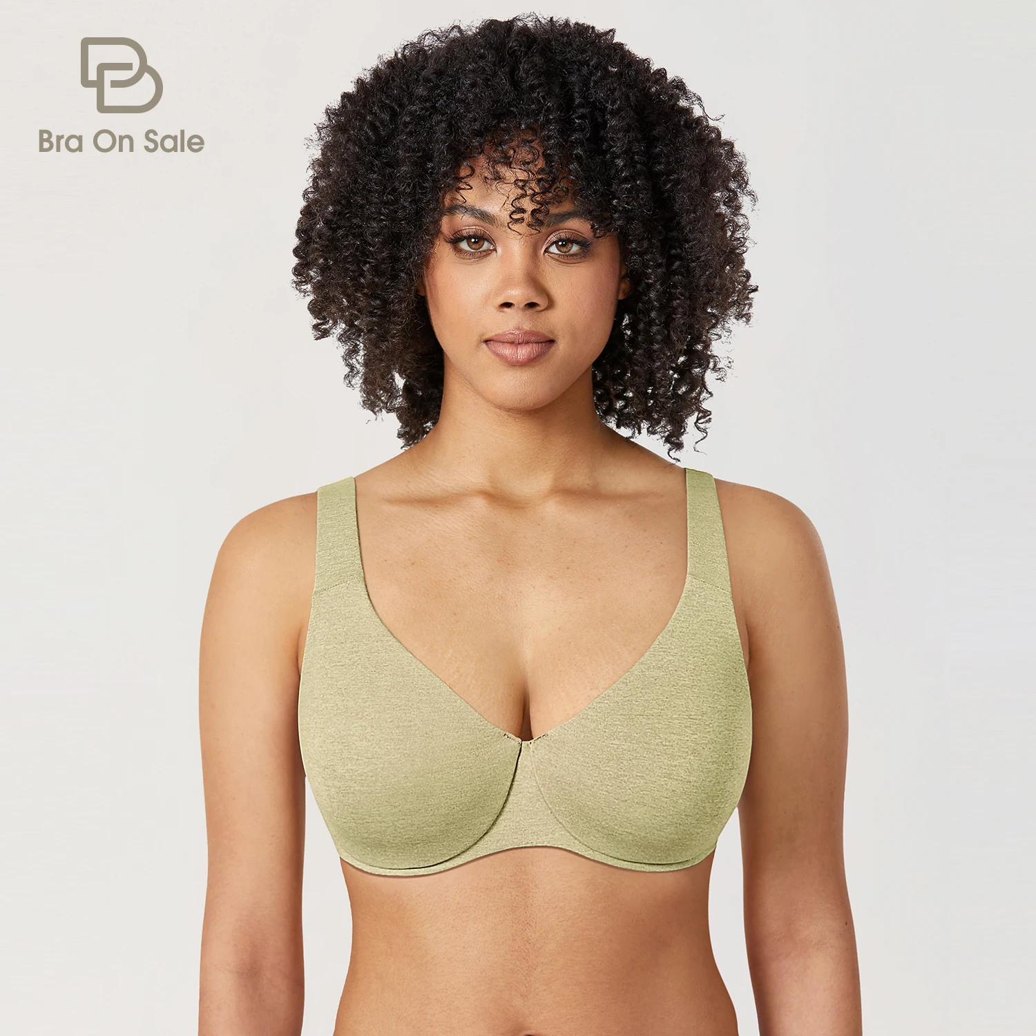 Women's Smooth Underwire Balconette T-Shirt Push Up Bra Plus Size Full  Figure Side Support Contour Seamless Bras For Women