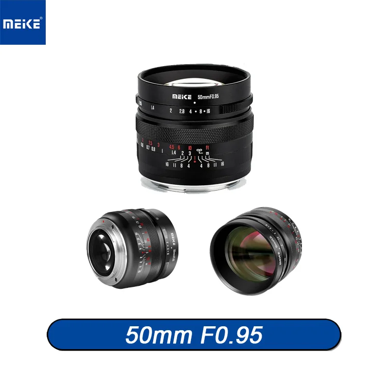 MEKE 50mm APS-C Large Aperture Portrait Prime Manual Camera