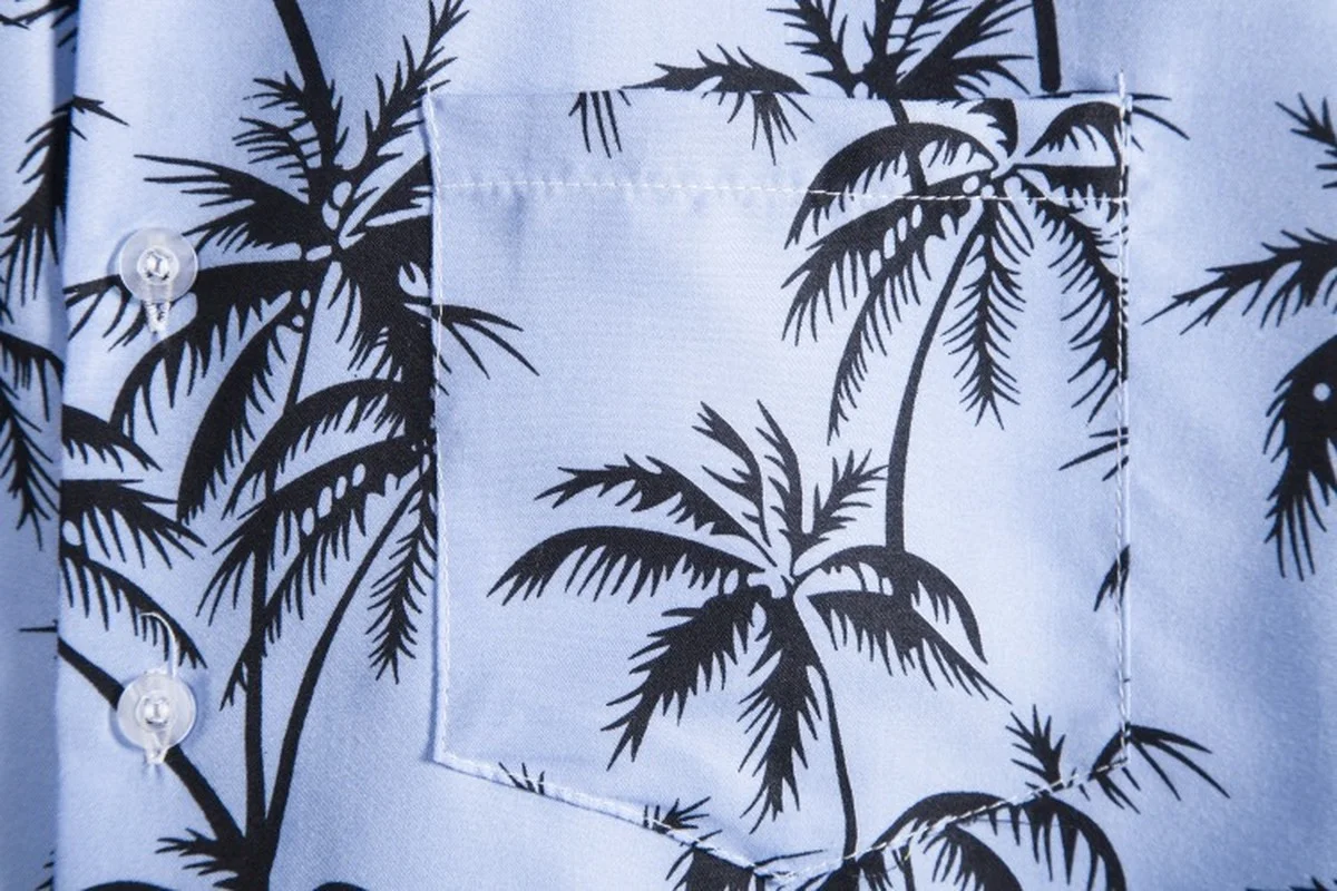 Рисунок 4 - Рубашка мужская пляжная с коротким рукавом