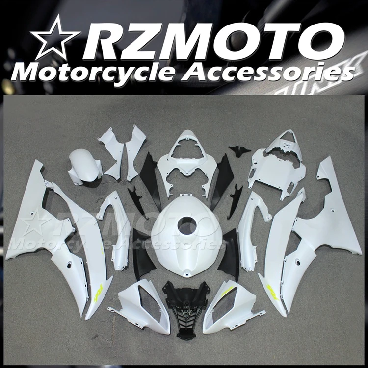

New ABS Fairings Kit Fit For YAMAHA YZF- R6 2008 2009 2010 2011 2012 2013 2014 2015 2016 Bodywork Set + Tank Cover White