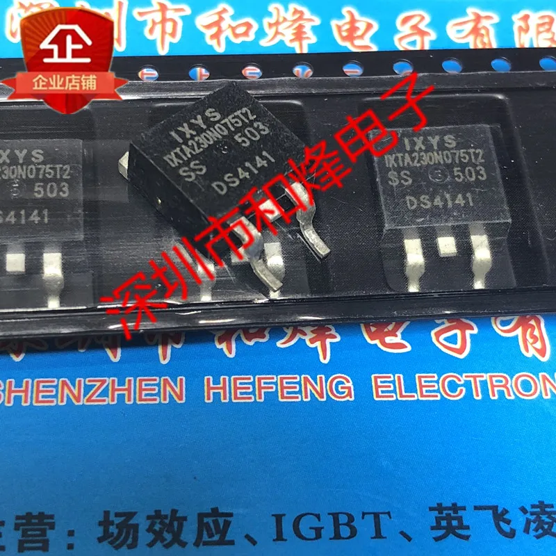 

30 шт. Оригинальный Новый IXTA230N075T2 TO-263 75V 230A