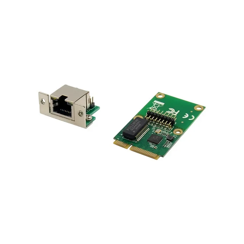 미니 Pcie 천 기가비트 네트워크 카드, Rj45 네트워크 인터페이스, PC용 이더넷 서버 카드, Rtl8111f 칩, 1000m