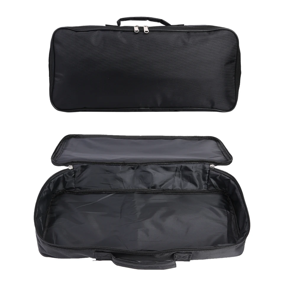 Borsa Porta Pedaliera Per Chitarra – 58x33x10 Cm, In Tessuto Oxford Resistente, Con Scomparti Extra E Cerniera Liscia