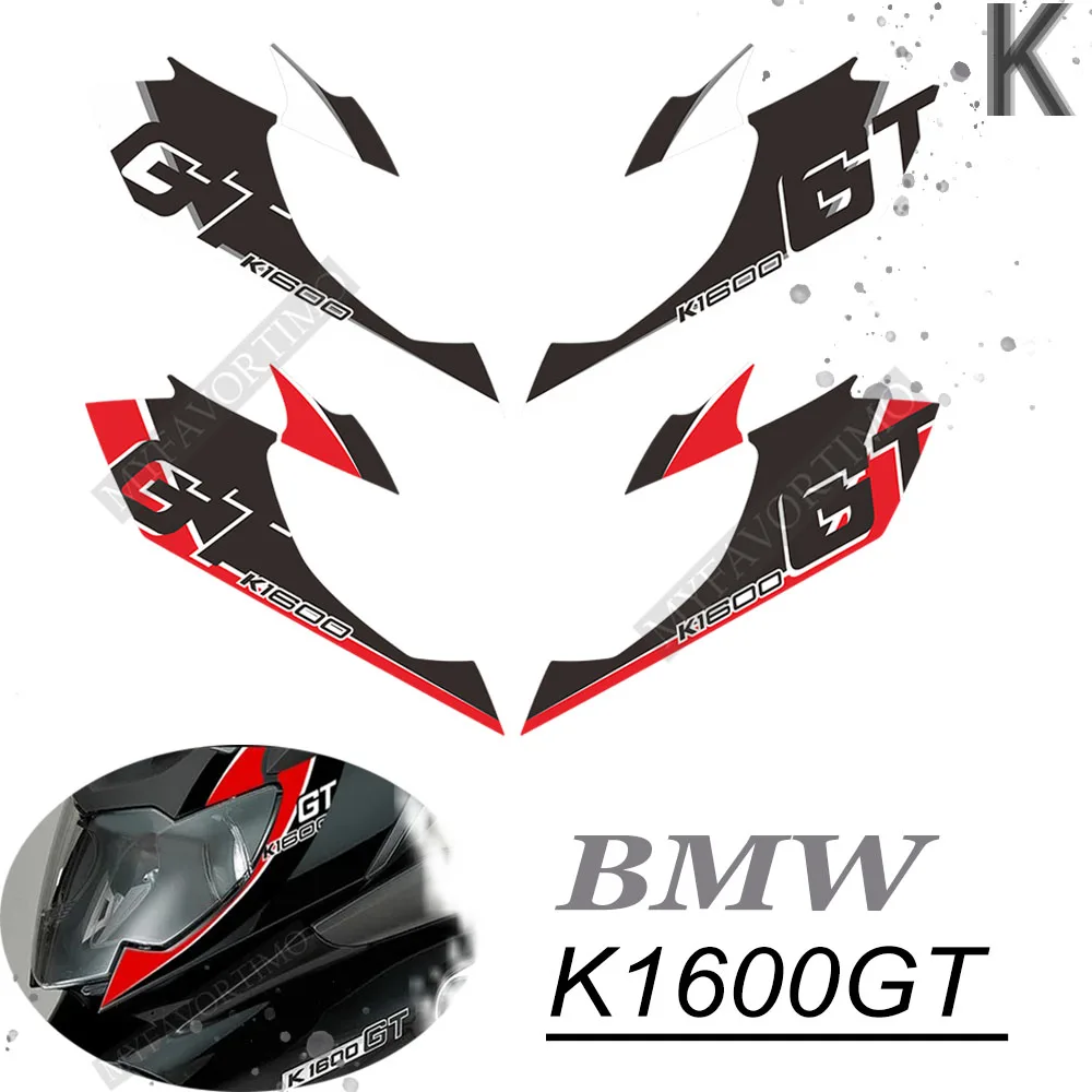 Moto Tank Pad Adesivi Protezione Carenatura Parafango Emblema Logo Custodie Panniers Bagagliaio Per Bmw K1600Gt K1600 K 1600 Gt