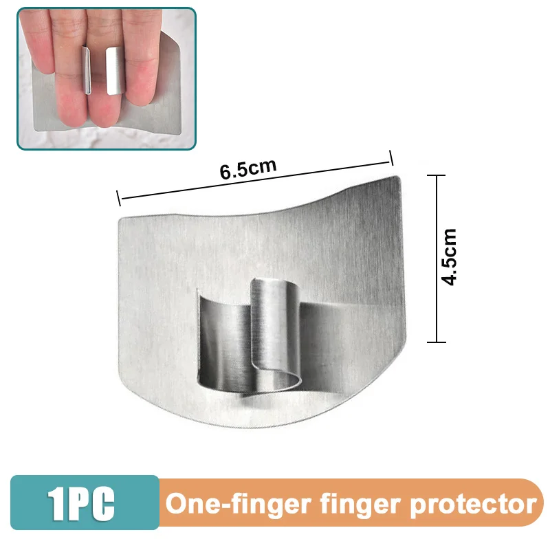 Stainless Steel Finger Protector Anti-cut Finger Guard Safe
