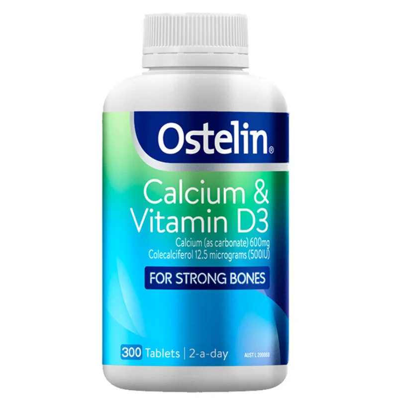 

Ostelin Calcium & Vitamin D3 300 Tablets