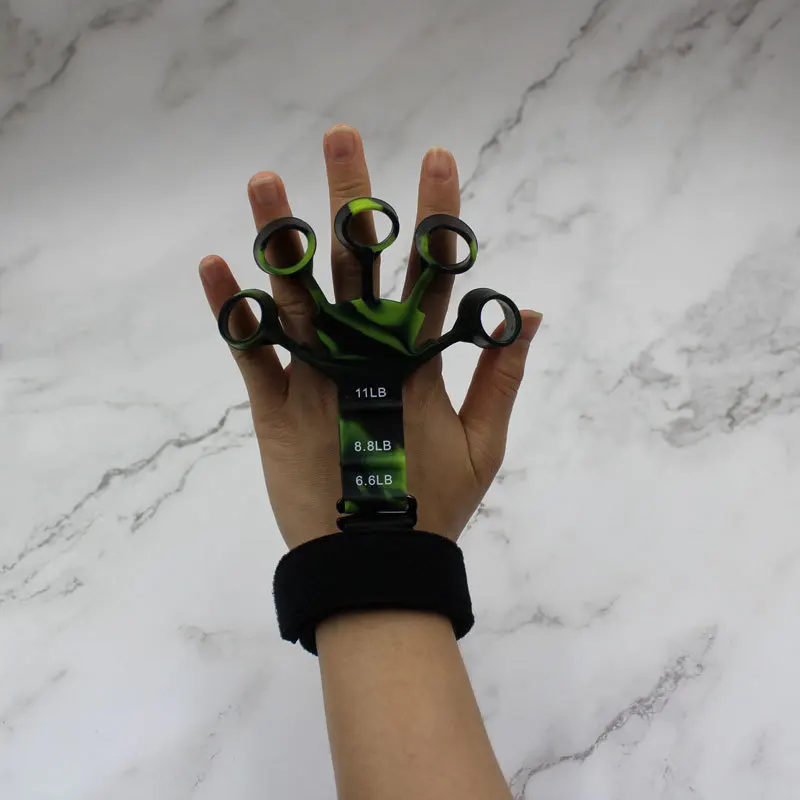 Finger Exerciser Finger Gripper Guitar Exerciser 6 Resistant Levels Recovery Physical Tools Hand Strengthener hand strengthener finger strength trainer finger trainer hand grip trainers hand grip exerciser hand trainer hand exerciser