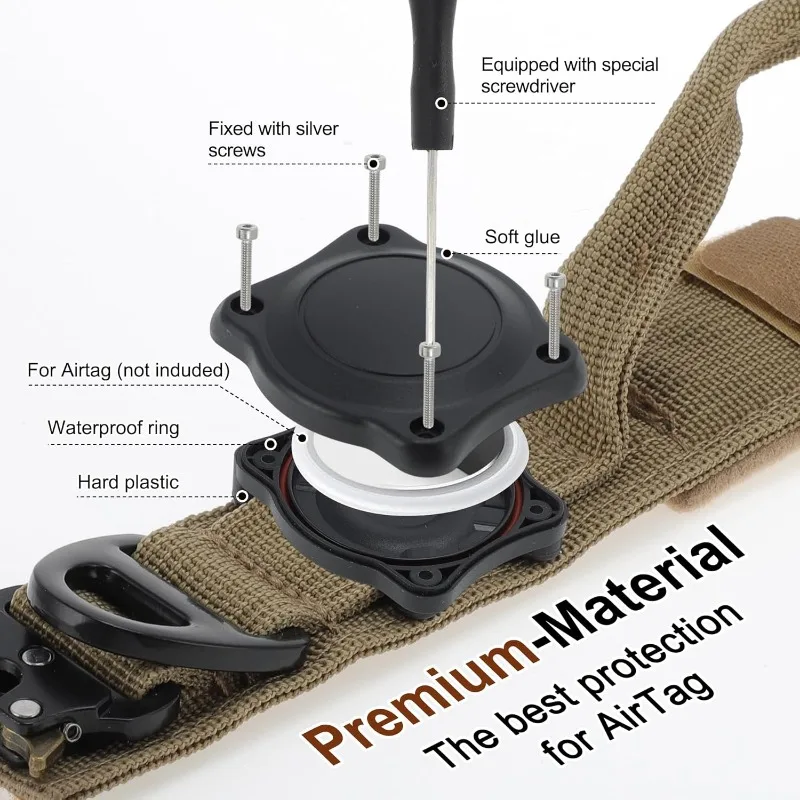 Tactical Waterproof Dog Collar 3