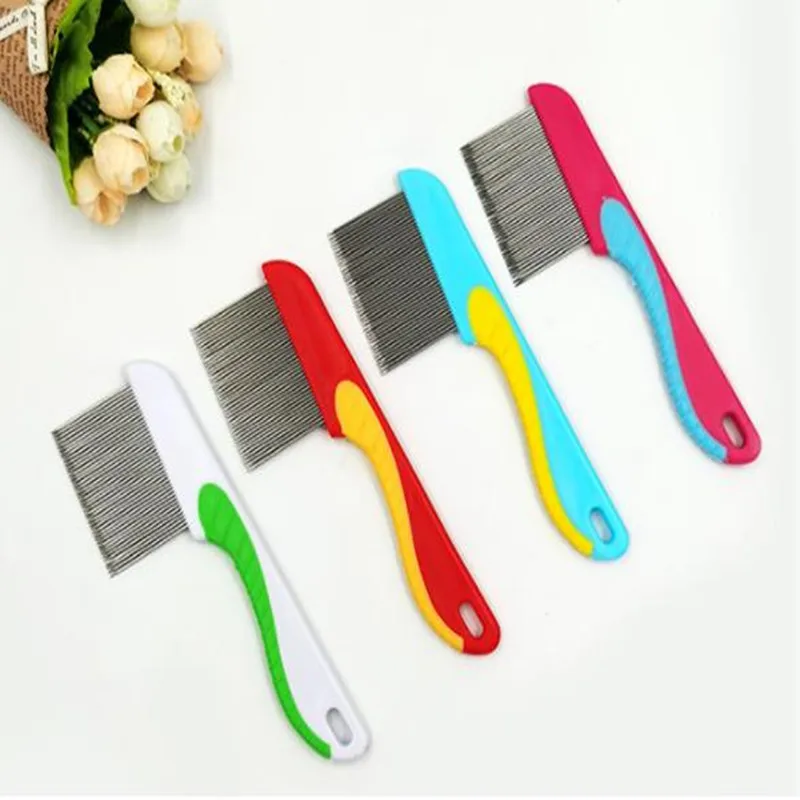 

Pet Comb, Long and Short Teeth Comb for Dogs & Cats, Pet Hair Comb for Home Grooming Kit, Removes Knots, Mats and Tangles