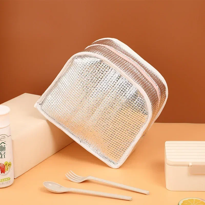 Cute Insulation Lunch Box Portable Fridge Thermal Bag Kids School Thermal Insulated Lunch Box Tote 3d Cartton Pattern Bento Bag 4